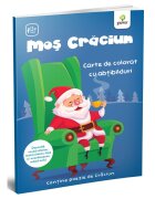 Gama Mos Craciun Carte de colorat cu abtibilduri Activitatile mele de Craciun