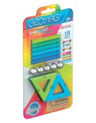 Geomag Joc de constructie magnetic Rainbow Cold 15 piese