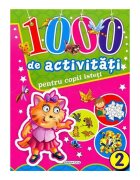 GIRASOL Carte Editura : 1000 de activitati pentru copii isteti - volumul 2
