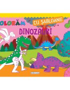 GIRASOL Coloram cu sabloane - Dinozauri