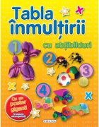 GIRASOL Tabla inmultirii cu abtibilduri -