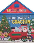 GIRASOL Trenul magic de Craciun Carte cu 6 sunete