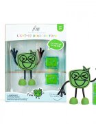 Glo Pals Set senzorial luminos Glo Pal Pippa Verde
