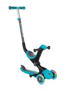 Globber Trotineta Go-Up 4 in 1 Deluxe Lights Turcoaz