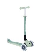 Globber Trotineta pliabila cu 3 roti luminoase Primo Verde