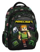 Graffiti Ghiozdan cu 3 compartimente Minecraft Street