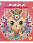 GRAFIX Carte de colorat Mandala Kawaii 20 pagini
