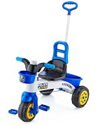 Guclu Toys Prima mea tricicleta cu maner si claxon Politie