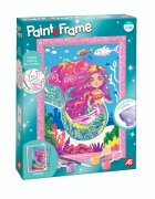 Happi Hobbi Set de pictura pe numere Picteaza si inrameaza Sirena mitica