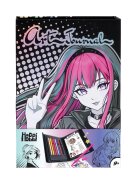 Happi Hobbi Set jurnal cu markere Manga