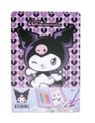 Happi Hobbi Set jurnal si markere neon Kuromi