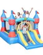 Happy Hop Saltea gonflabila Castel cu tobogan dublu