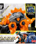 Happy Kid Dinozaur cu lumini si sunete M.A.R.S. 14 cm Portocaliu