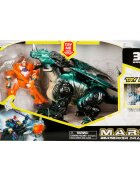 Happy Kid Robot dragon cu lumini si sunete M.A.R.S. 18 cm Verde