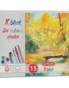 Herlitz Bloc desen X Block A3 15 file Policrom