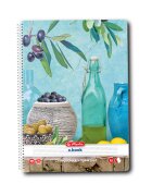 Herlitz Caiet dictando cu spirala A5100 file Enjoy Life