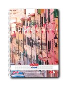 Herlitz Caiet patratele cu spirala A5 100 file Enjoy Life