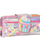 Herlitz Penar dreptunghiular Fun Time 2 in 1 Tiger Family motiv Sweet Cakes