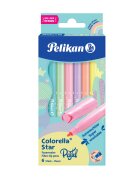 Herlitz Set 6 carioci Colorella Star culori pastel C302