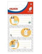Herlitz Set 9 etichete scolare Llama