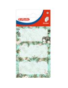 Herlitz Set 9 etichete scolare Tropical