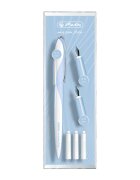 Herlitz Stilou pentru caligrafie cu 3 penite My Pen Style Albastru