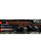 Hero Combat Mitraliera cu sunete maro inchis