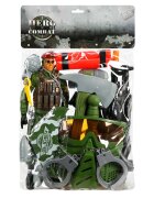 Hero Combat Set de joaca soldat de lupta cu accesorii 31.5 cm