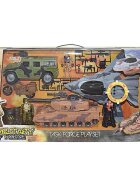 Hero Combat Set de vehicule militare cu figurine 26 piese