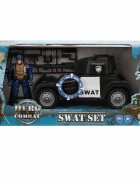 Hero Combat Set vehicul cu figurina sunete si lumini Tanc