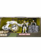 Hero Combat Set vehicul de iarna cu figurine Elicopter