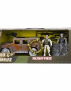 Hero Combat Set vehicul de iarna cu figurine Jeep