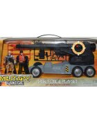 Hero Combat Set vehicul militar de artilerie cu figurine 15 piese