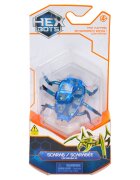 Hexbots Figurina interactiva Rhino Beetle Scarabee Rhinoceros Blue 20149631