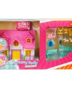 Hommy Set de joaca Casa cu 2 etaje Roz