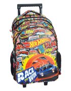 Hot Wheels Ghiozdan tip troler cu 3 compartimente Race to Win