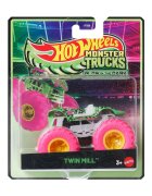 Hot Wheels Masina Monster Truck Glow In The Dark Twin Mill JFX22