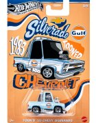 Hot Wheels Masinuta metalica Gulf Tooned Toon'D '83 Chevrolet Silverado 1:64 JCB64