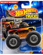 Hot Wheels Masinuta Monster Truck Crushed Car 1983 Chevy Silverado JHY36