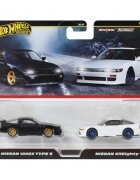 Hot Wheels Set 2 masini metalice 1996 Nissan 180SX Type X si Nissan SilEighty JBK96