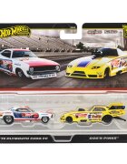 Hot Wheels Set 2 masini metalice 72 Plymouth Cuda FC si Rob N Pinks JBL01