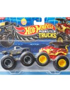 Hot Wheels Set 2 masinute Monster Truck Dragon Hunter si Dragonizer JHY88