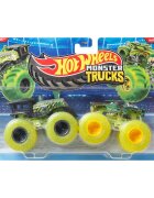 Hot Wheels Set 2 masinute Monster Truck Loco Punk si Hotweiler JLV79