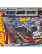 Hot Wheels Set 3 masinute si pista de curse Racing Formula 1 Sprint Race Circuit JNN32