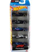 Hot Wheels Set 5 masini de curse Formula 1 2025 JLN11