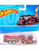 Hot Wheels Set camion cu remorca Track Fleet Haulin Class JCM68