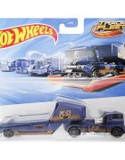 Hot Wheels Set camion cu remorca Track Fleet Speed Blaster JCM63