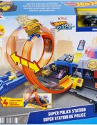 Hot Wheels Set de joaca cu masinuta City Super Police Station JBM71