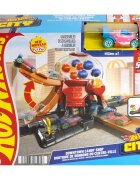 Hot Wheels Set de joaca cu masinuta Downtown Candy Shop JBM62