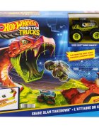 Hot Wheels Set de joaca cu masinuta Monster Trucks Snake Slam Takedown JJN44